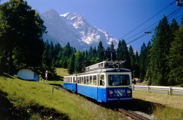 Hegyi vasút bajor módra, fotó: zugspitze.de