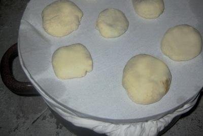 páránfőtt gombóc