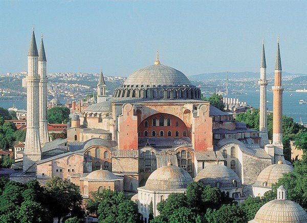 Hagia Sophia madártávlatból
