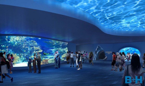 Ilyesmi lesz majd a Ripley's Aquarium